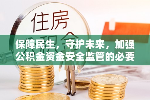 大悟保障民生，守护未来，加强公积金资金安全监管的必要性与实践