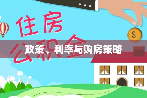 大悟政策、利率与购房策略