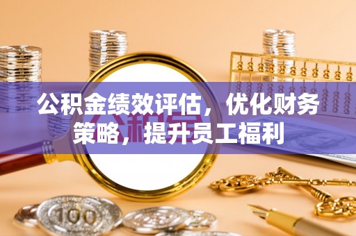 大悟公积金绩效评估，优化财务策略，提升员工福利