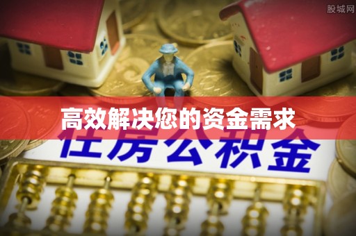大悟高效解决您的资金需求