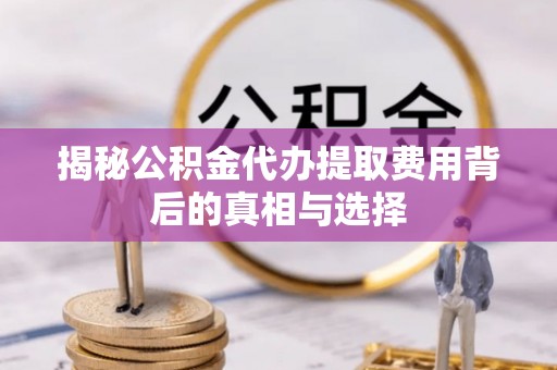 大悟揭秘公积金代办提取费用背后的真相与选择