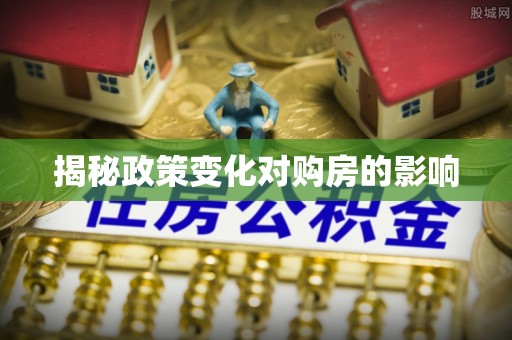 大悟揭秘政策变化对购房的影响