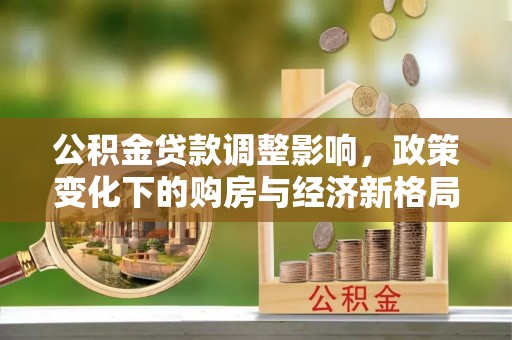 大悟公积金贷款调整影响，政策变化下的购房与经济新格局