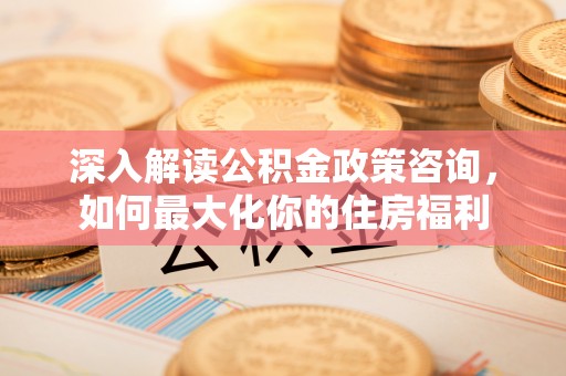 大悟深入解读公积金政策咨询，如何最大化你的住房福利
