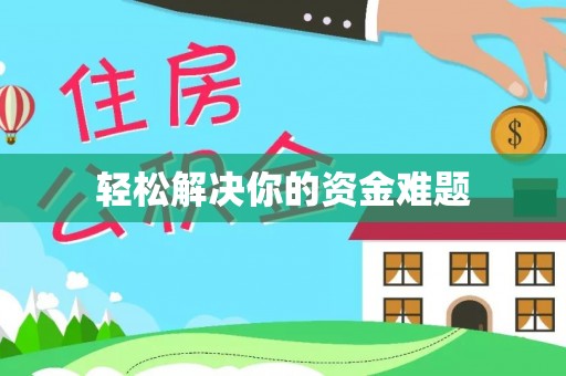 大悟轻松解决你的资金难题