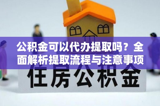 大悟公积金可以代办提取吗？全面解析提取流程与注意事项