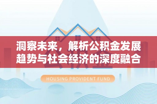 大悟洞察未来，解析公积金发展趋势与社会经济的深度融合