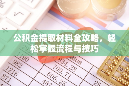 大悟公积金提取材料全攻略，轻松掌握流程与技巧