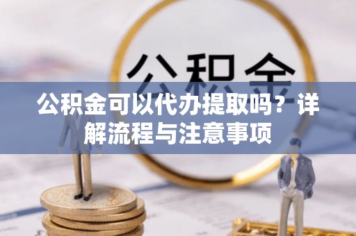 大悟公积金可以代办提取吗？详解流程与注意事项