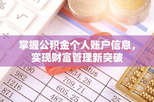 大悟掌握公积金个人账户信息，实现财富管理新突破