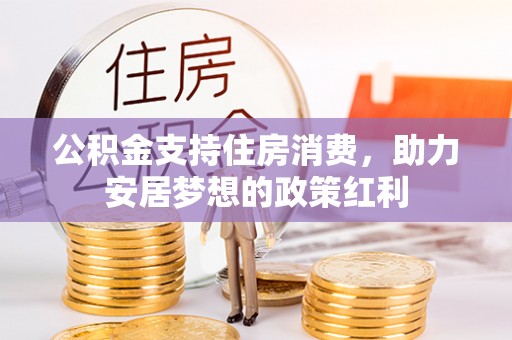 大悟公积金支持住房消费，助力安居梦想的政策红利