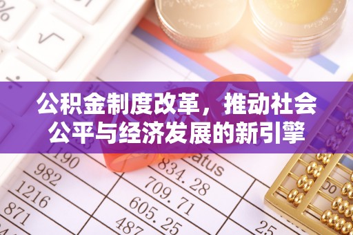大悟公积金制度改革，推动社会公平与经济发展的新引擎