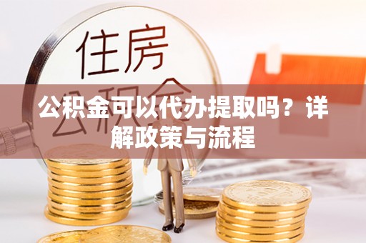 大悟公积金可以代办提取吗？详解政策与流程