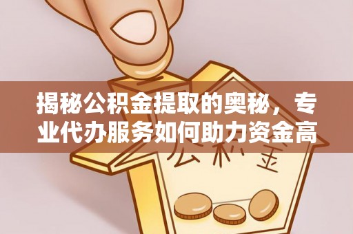 大悟揭秘公积金提取的奥秘，专业代办服务如何助力资金高效管理