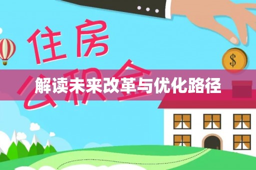 大悟解读未来改革与优化路径