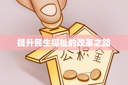 大悟提升民生福祉的改革之路