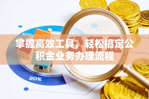 大悟掌握高效工具，轻松搞定公积金业务办理流程