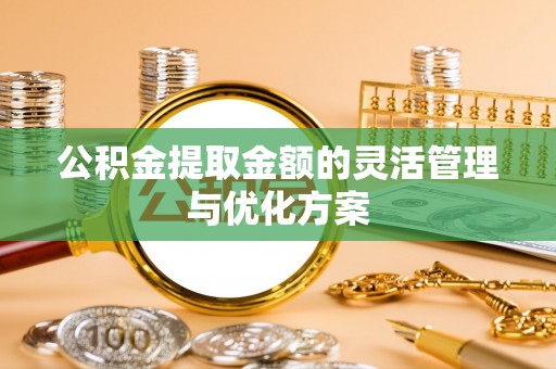 大悟公积金提取金额的灵活管理与优化方案