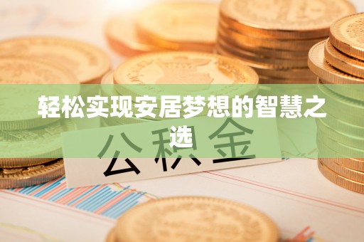 大悟轻松实现安居梦想的智慧之选