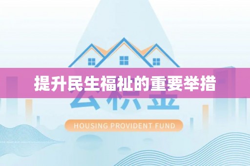 大悟提升民生福祉的重要举措